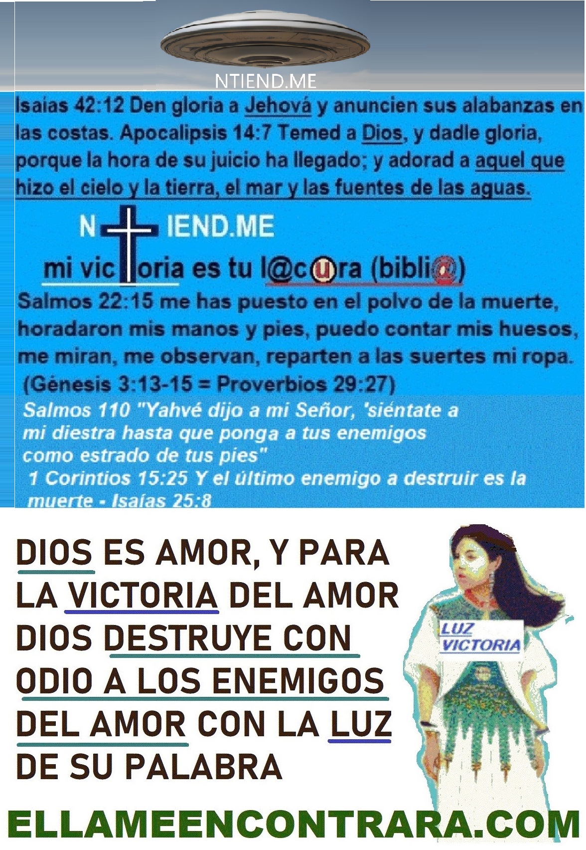 Esto es darle Gloria a Yahve Dios