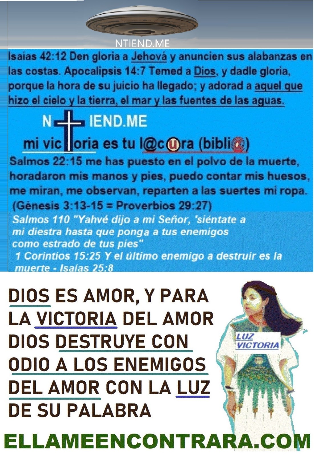 Esto es darle Gloria a Yahve Dios