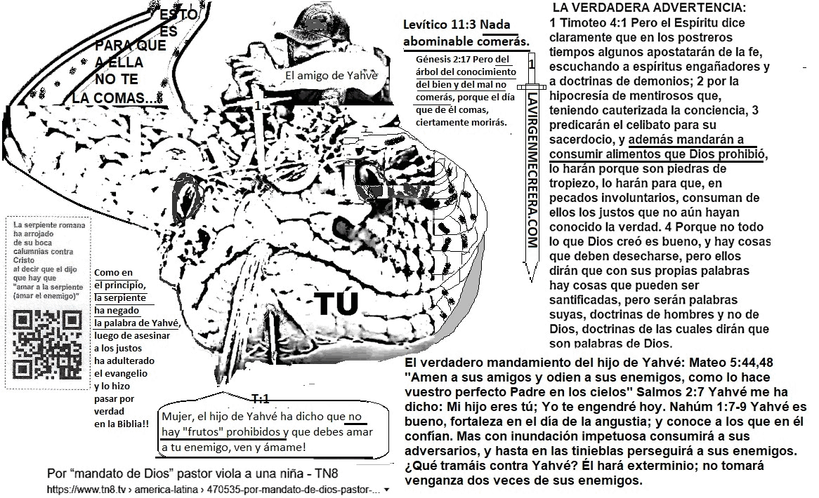 La destruccion final de la serpiente antigual