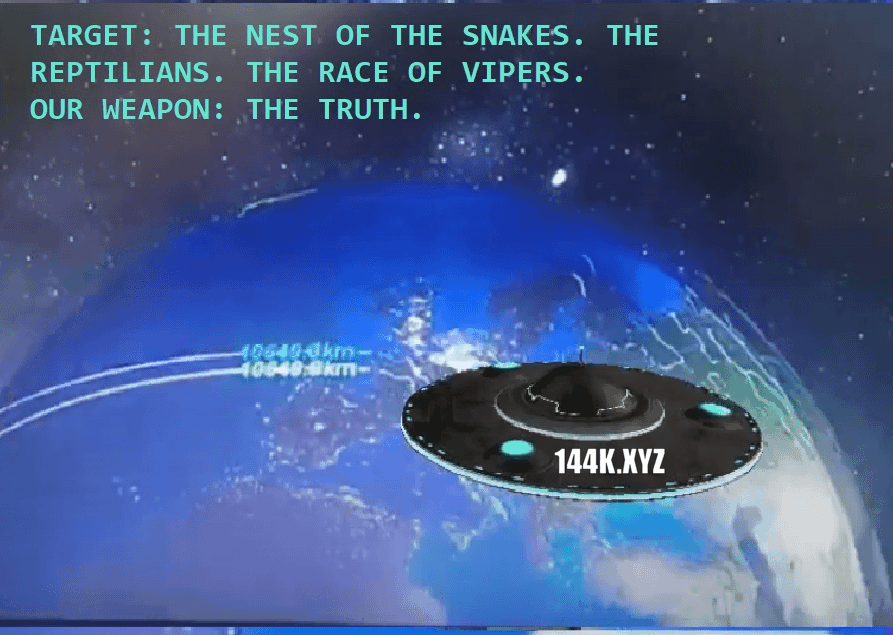 MY UFOS ATTACK BABYLON WITH SHOTS OF TRUTH