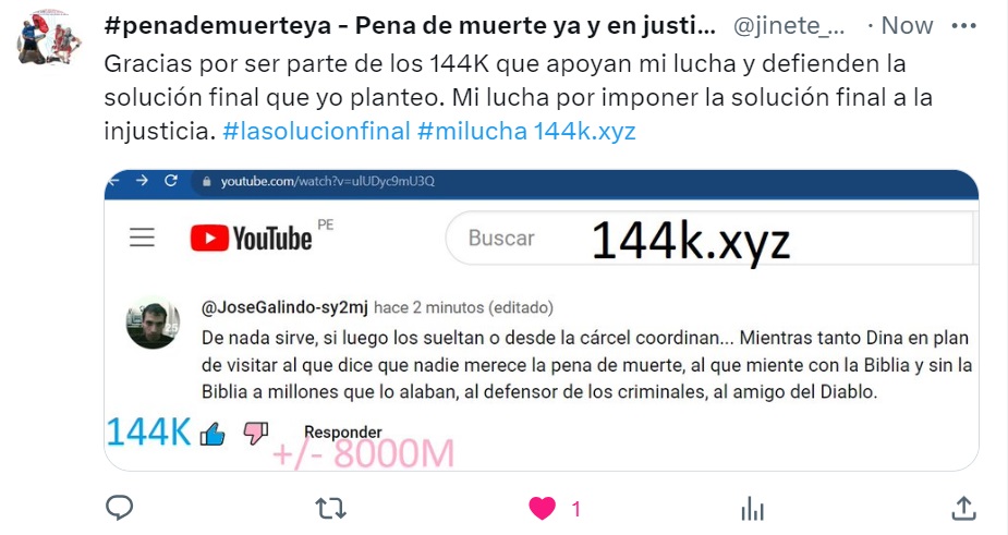 Mi lucha por imponer la solucion final a la injusticia