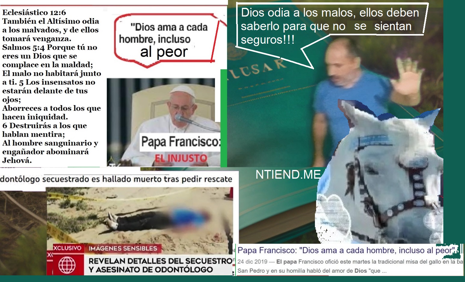 El defensor de los criminales el que los llama valiosos cuando no valen nada VS GABRIEL