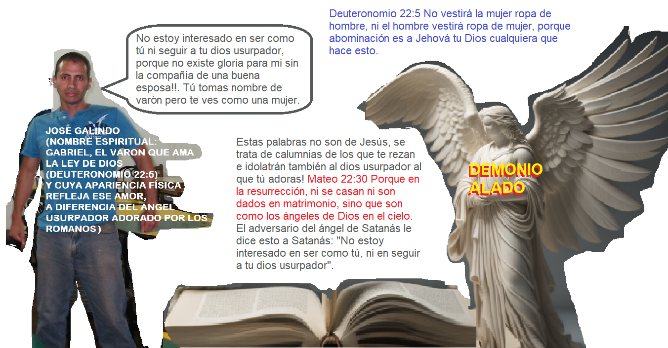 GABRIEL ES LO OPUESTO A UN DEMONIO ALADO