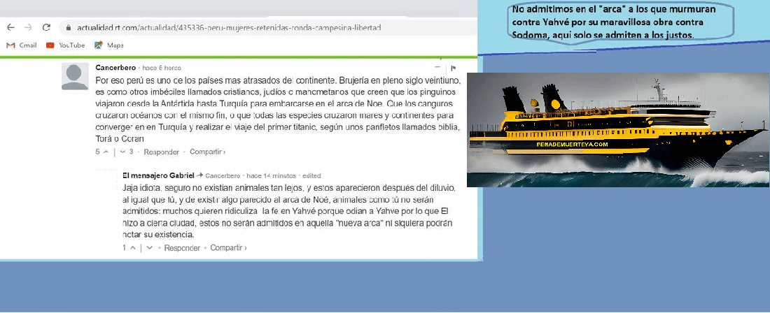 Los justos son rescatados