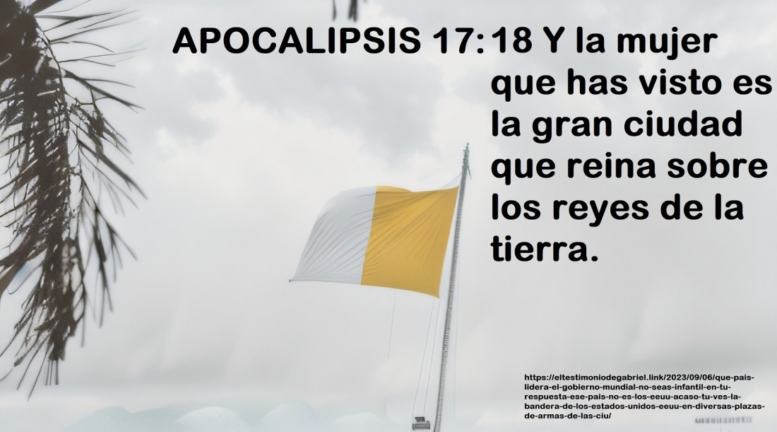 Esa mujer es el vaticano