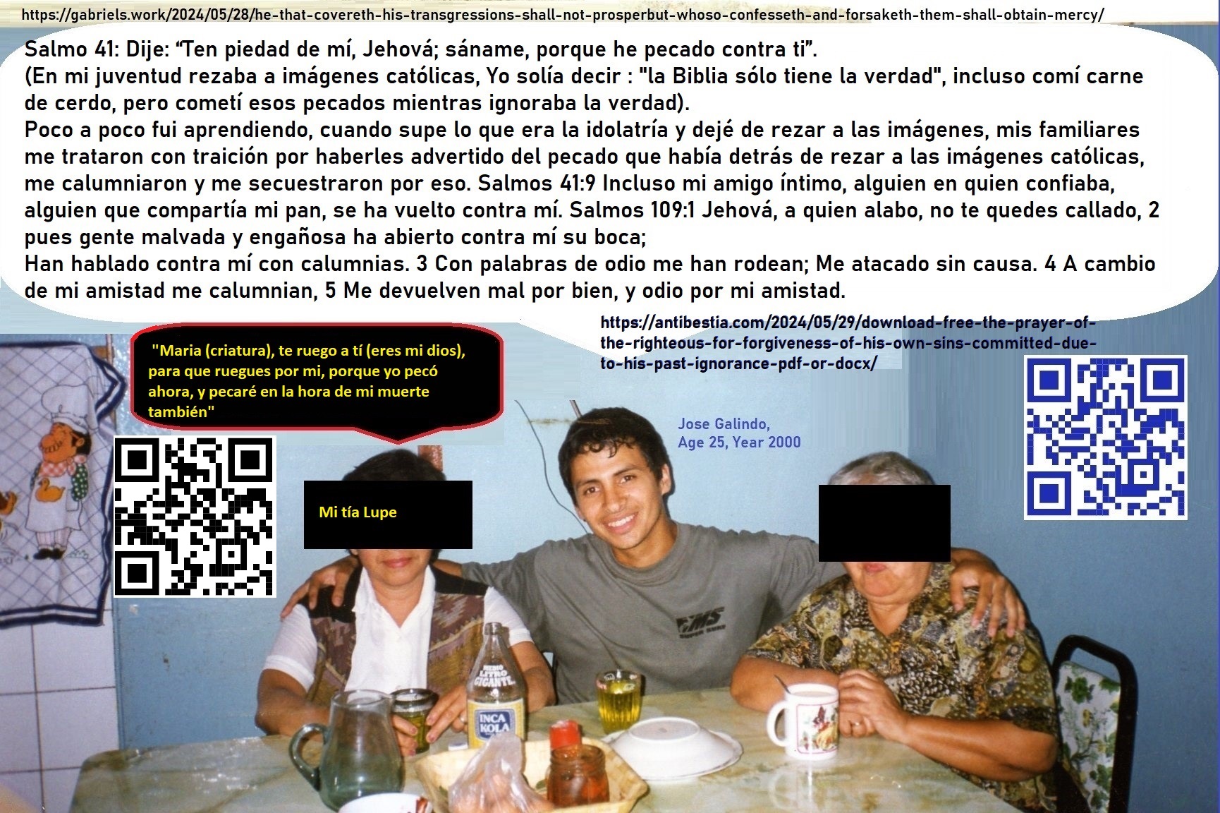 IDI01 El hombre que pecó y que fue traicionado - pero que es un varón justo