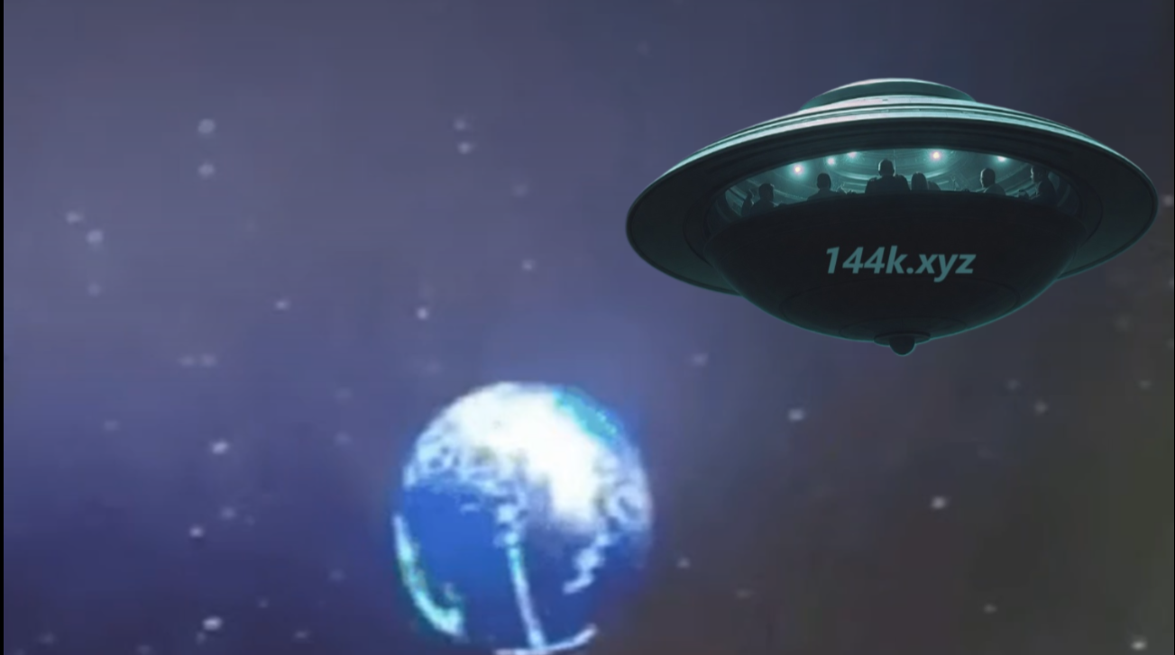 Los OVNIS de los extrarrestres enviados por Dios se acercan a la tierra a salvar a los justos